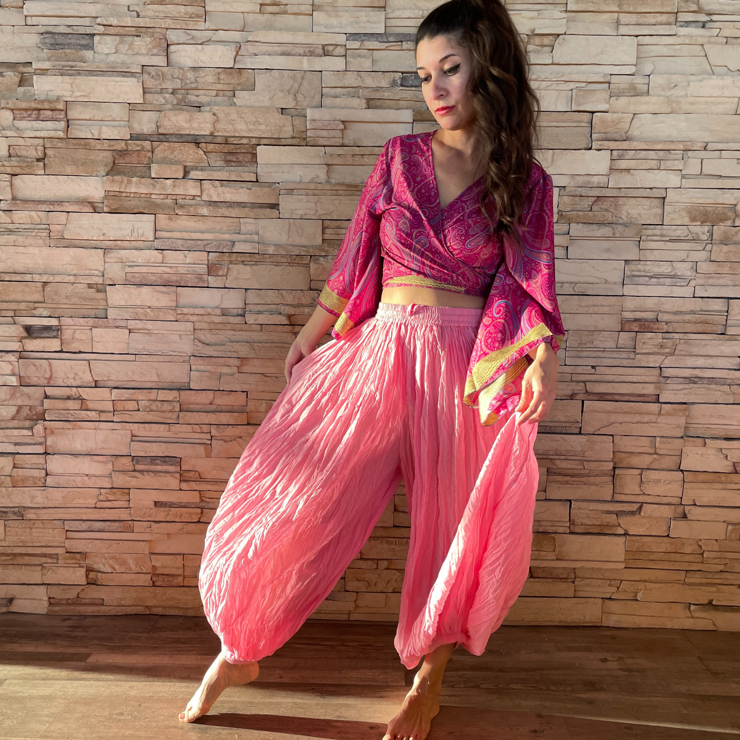 The Hürrem Pants - In Baby Pink