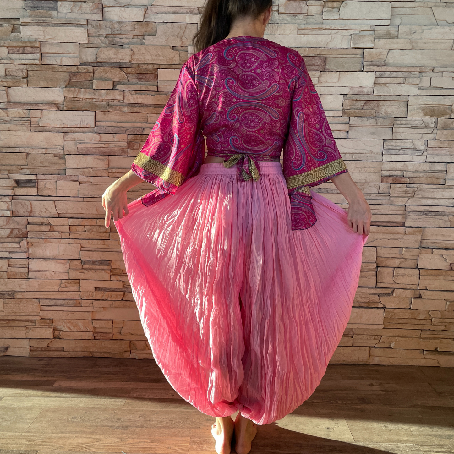 The Hürrem Pants - In Baby Pink