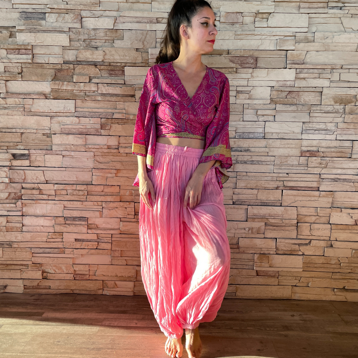 The Hürrem Pants - In Baby Pink